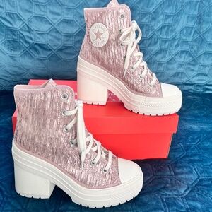 Chuck 70 De Luxe Heel HI/Chaotic Neutral/Egret Womens Size 7